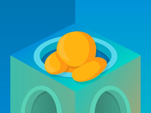 Super Portal Maze 3D - browser game screenshot