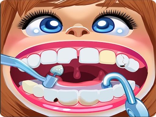 Let's Go to Dentist - browser game screenshot