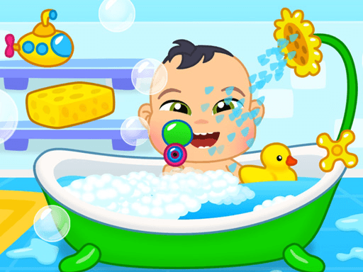 Babysitter Day - browser game screenshot