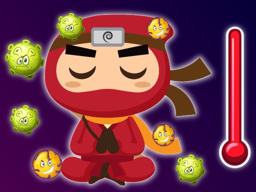 Virus Ninja - browser game screenshot
