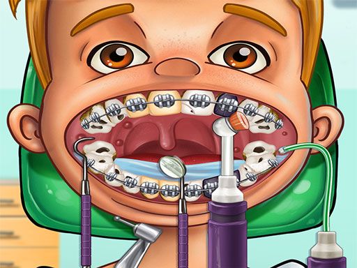 Dentist Games - ER Surgery Doctor Dental Hospital - browser game screenshot