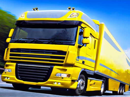 Truck Simulator - browser game screenshot