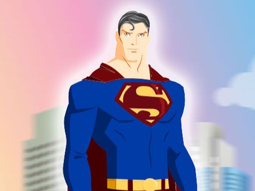 Superman Dress up - browser game screenshot