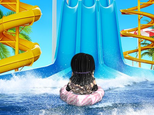 Uphill Rush Water Park 3D - browser game screenshot