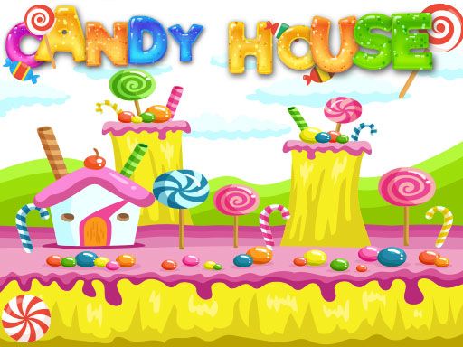 Candy House Crash - browser game screenshot