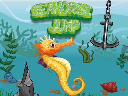 Seahorse Jump - browser game screenshot