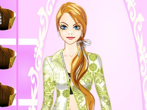 Teen Model Emma - browser game screenshot