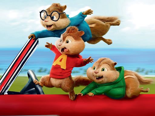Alvin and Friend Jigsaw - browser game screenshot