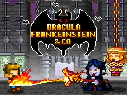 Dracula , Frankenstein & Co - browser game screenshot