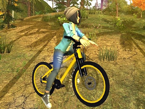 BMX Offroad Trial Stunts - browser game screenshot