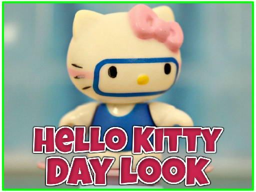Hello Kitty Day Look Hello Kitty Day Look - browser game screenshot