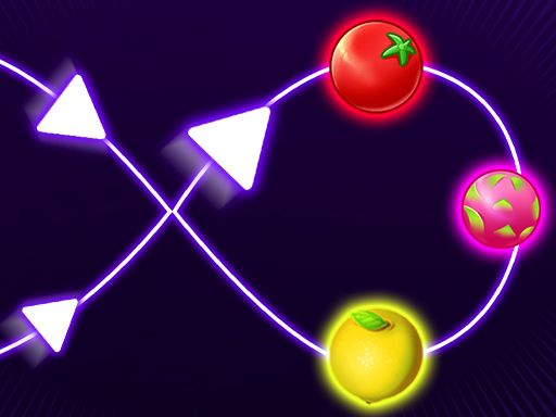 Looper Fruit Hit - browser game screenshot