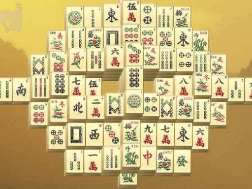 The Great Mahjong - browser game screenshot