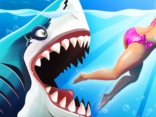 Hungry Shark World - browser game screenshot