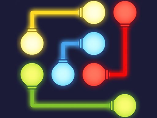 Connect Glow Lamp - browser game screenshot