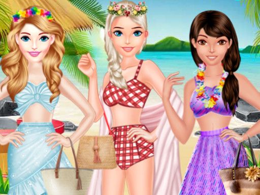 Fashion Dress Trend For Hawaii - browser game screenshot