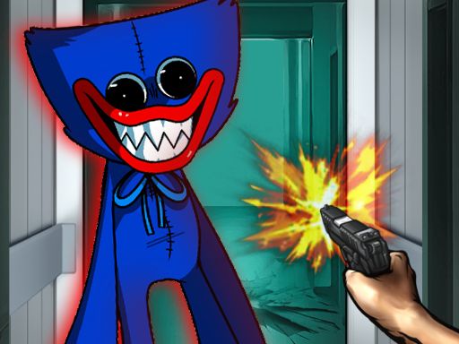 Wuggy shooting Gun - Poppy - browser game screenshot