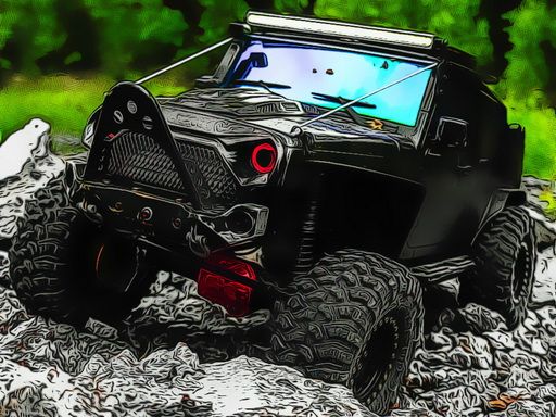 Offroad Vehicles in Action - browser game screenshot