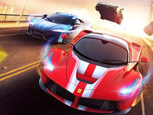 Crazy Car Race - browser game screenshot