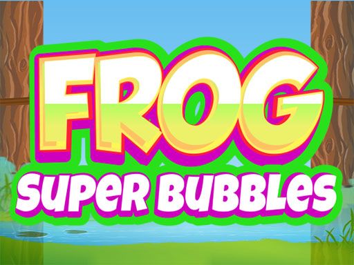 Frog Super Bubbles - browser game screenshot