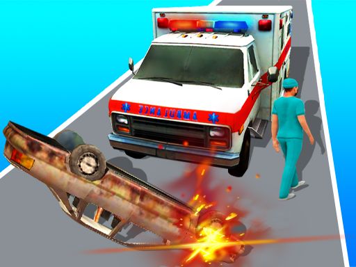 Emergency Ambulance Simulator - browser game screenshot