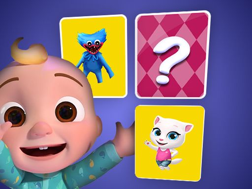 Cocomelon Memory Card Match  - browser game screenshot