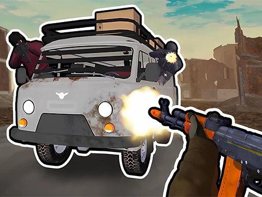Grandfather Road Chase: Realistic Shooter - browser game screenshot