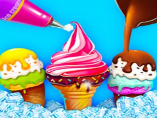 Ice cream master Game - browser game screenshot