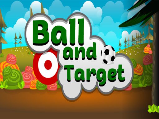 Ball and Target - browser game screenshot