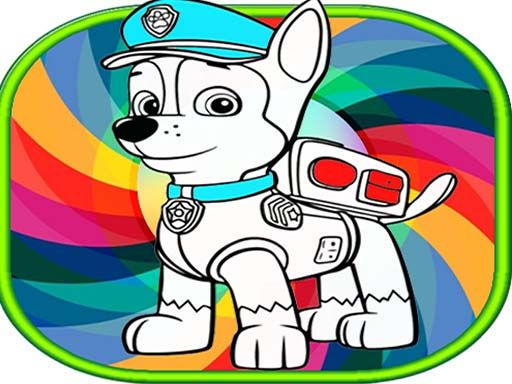 Paw Patrol Coloring Book With Magic Pen - browser game screenshot
