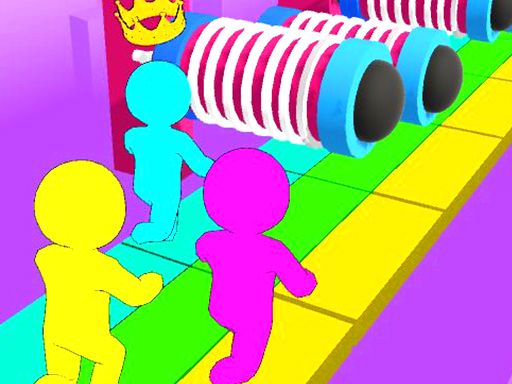 Crowd Run Race - browser game screenshot