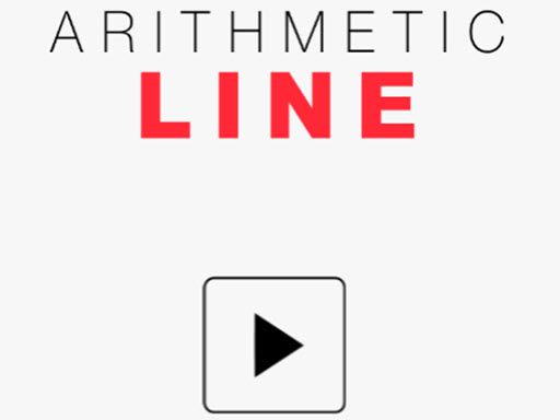 Arithmetic Line fun - browser game screenshot