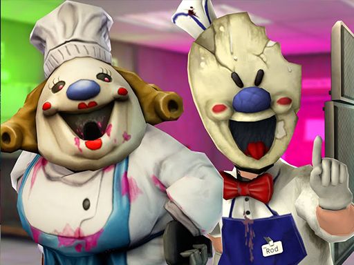 Hello Ice scream Neighbor  - browser game screenshot