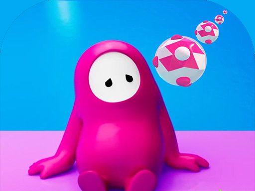 Fall Guys 3D Knockout - browser game screenshot