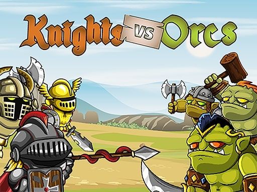 Castle Wars: Knights vs Orcs - browser game screenshot