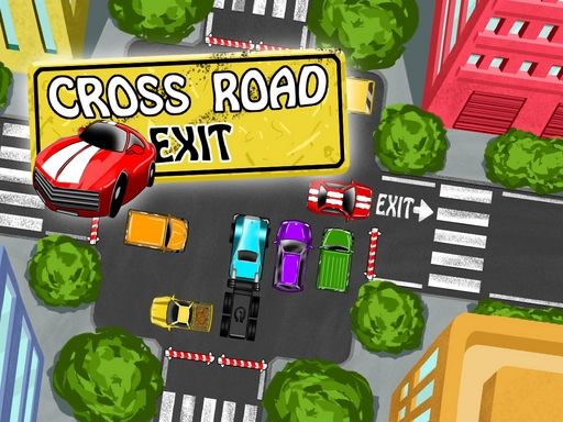 Cross Road Exit - browser game screenshot