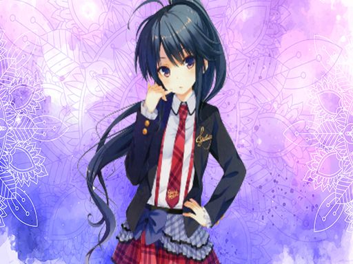 Anime Girls Jigsaw - browser game screenshot