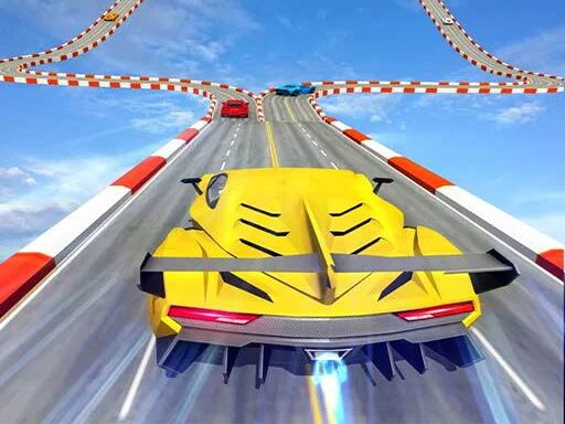 Go Ramp Car Stunts 3D - Car Stunt Racing Games - browser game screenshot