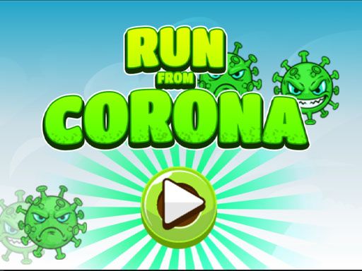 Run From Corona - browser game screenshot