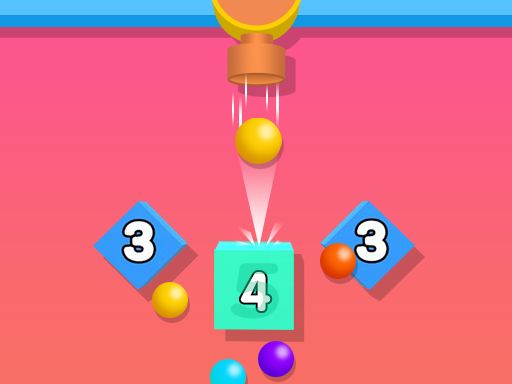 Drop Bricks Breaker Drop Bricks Breaker - browser game screenshot
