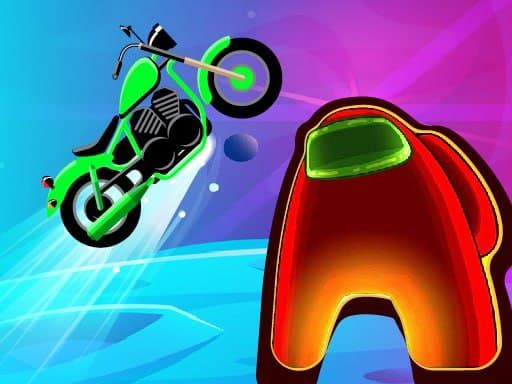 Among Us Racing Game - browser game screenshot