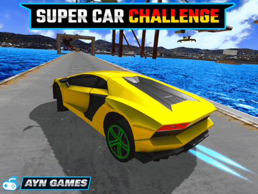 Super Car Challenge - browser game screenshot