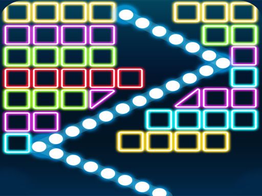 Bricks Breaker Quest - browser game screenshot