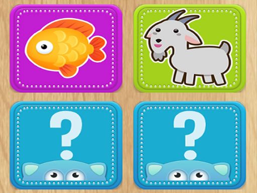 Find Animals Pair - browser game screenshot