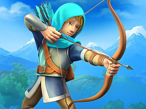 Archery Blast - browser game screenshot