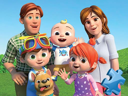 Cocomelon Jigsaw - browser game screenshot