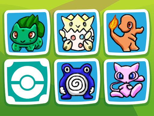 Connect Animal Pokematch - browser game screenshot