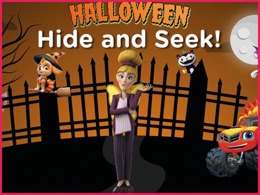 Halloween Hide & Seek - browser game screenshot