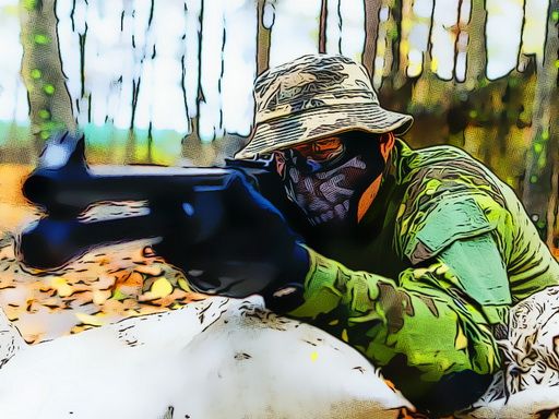 Soldiers in Action Puzzle - browser game screenshot