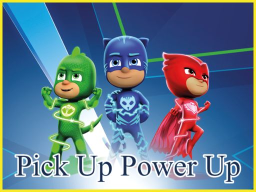 PJ Masks Pick Up Power Up - browser game screenshot